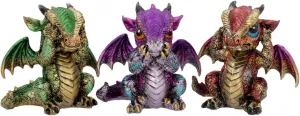 Nemesis Now Decor Nemesis Now U4150M8 Three Wiselings Figurine 8.5cm Gold, Resin, One Size