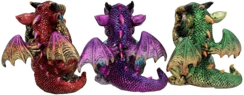 Nemesis Now Decor Nemesis Now U4150M8 Three Wiselings Figurine 8.5cm Gold, Resin, One Size