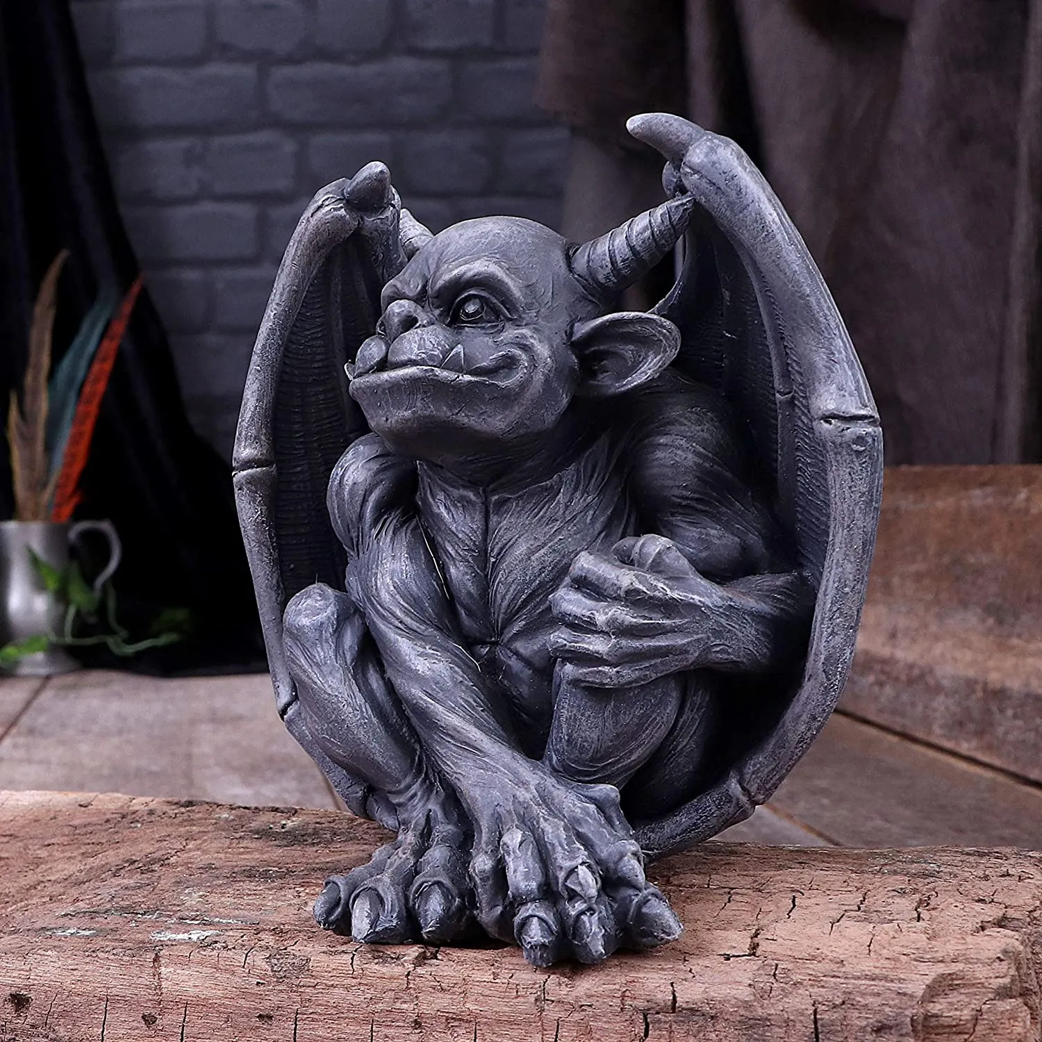 Nemesis Now Decor Nemesis Now Victor Dark Black Grotesque Gargoyle Figurine, 13cm