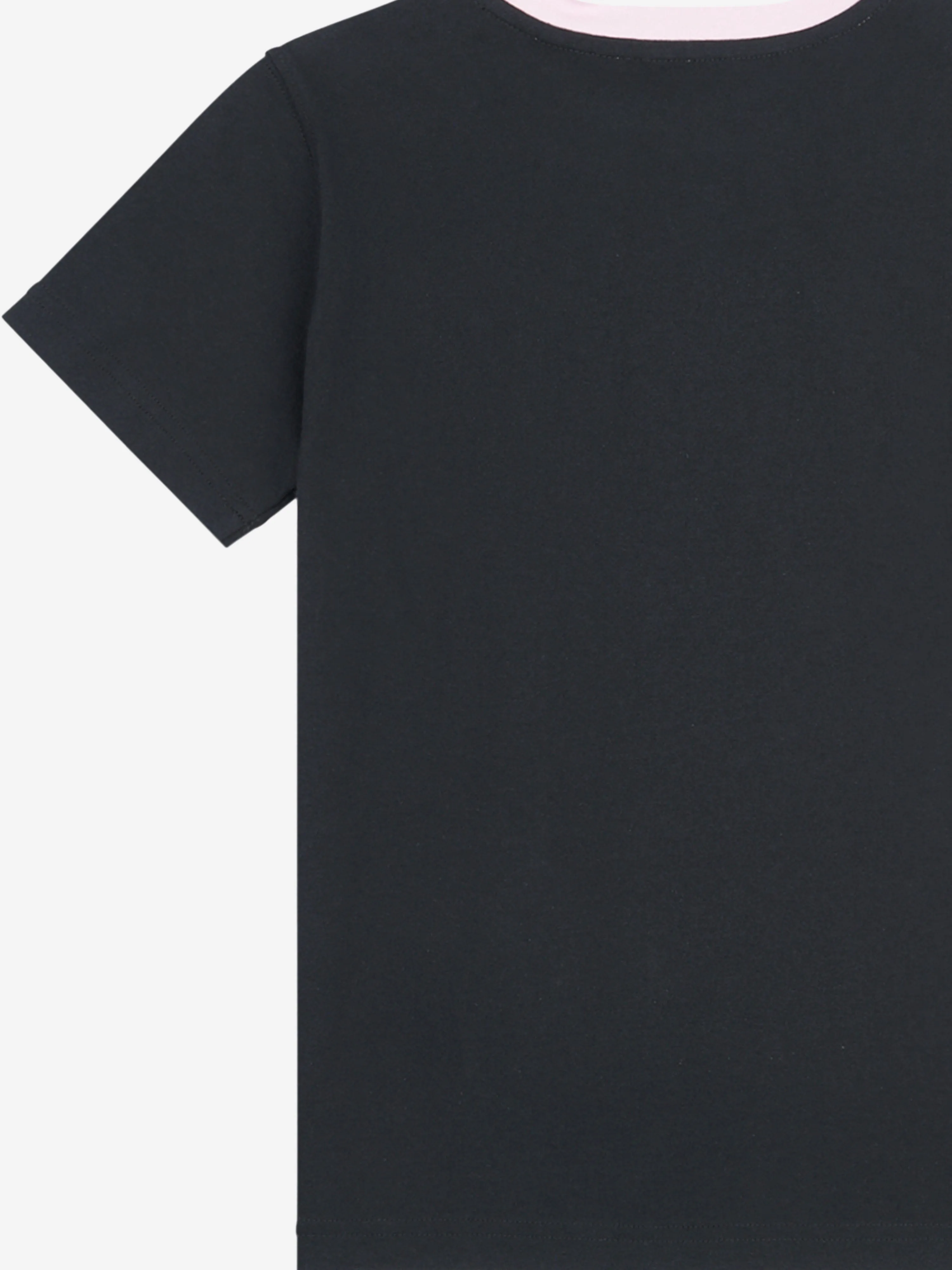 New Balance Girls Systems Graphic T-Shirt in Black