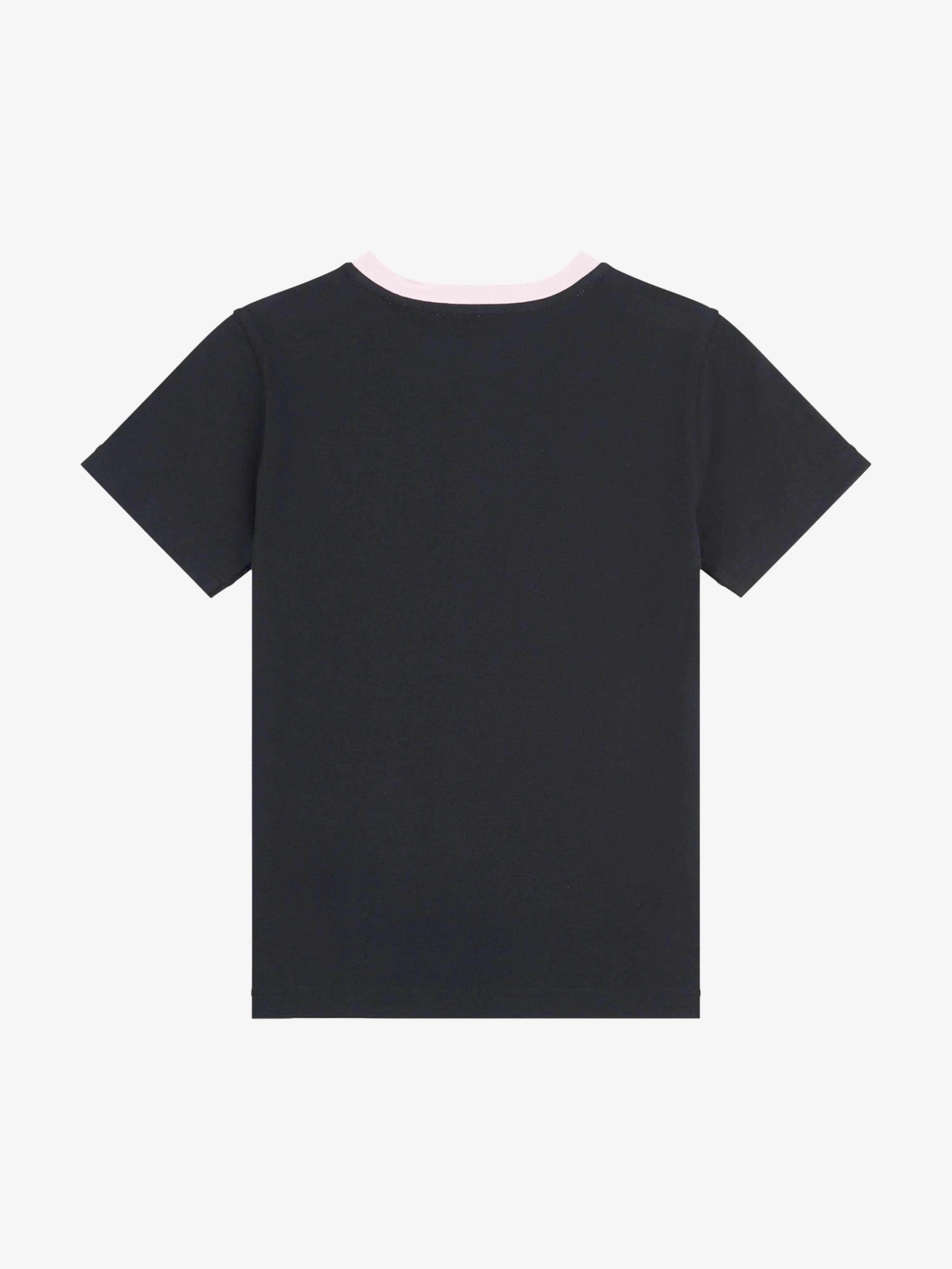 New Balance Girls Systems Graphic T-Shirt in Black