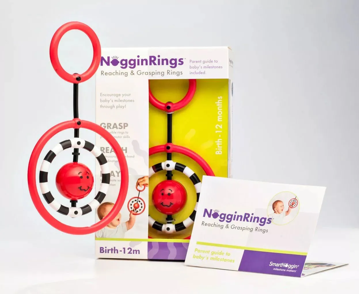 NogginRings Rattle