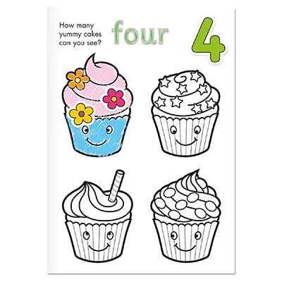 Number Colouring Book Orchard Toys