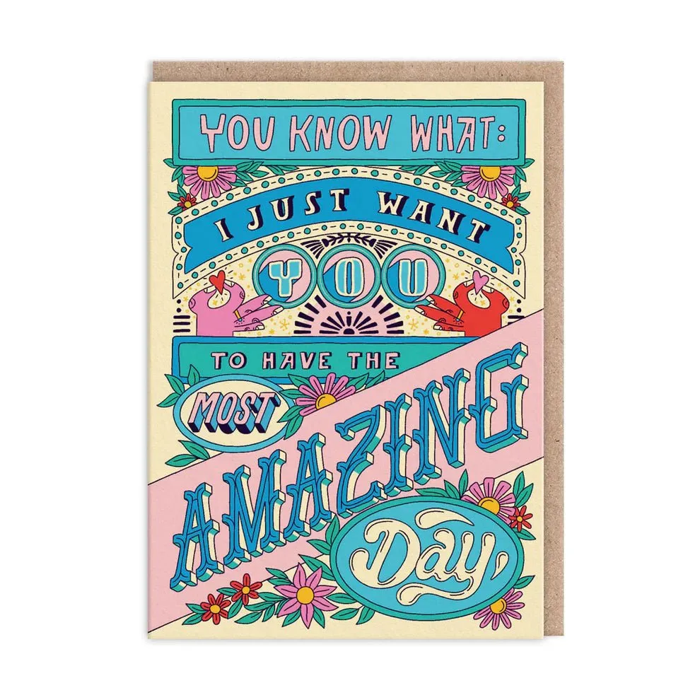 Ohh Deer: Just Have The Most Amazing Day Birthday