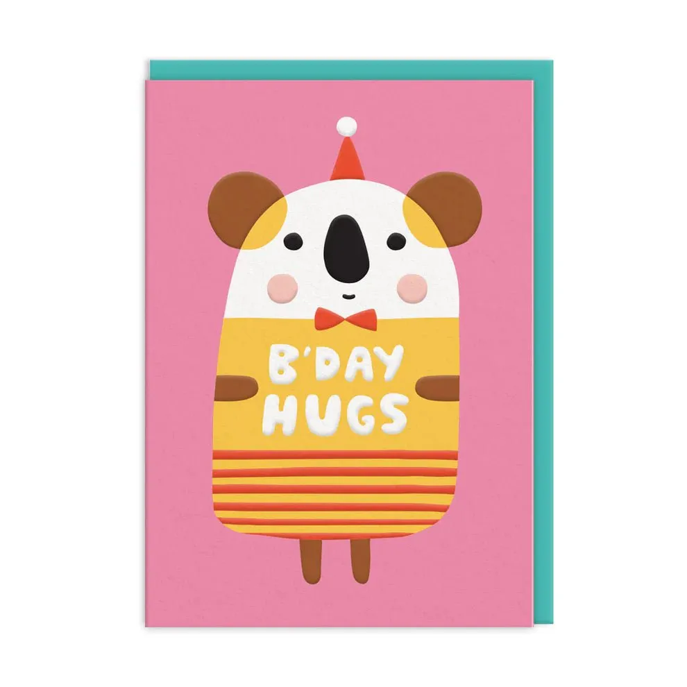 Ohh Deer: Koala Hugs Birthday Card