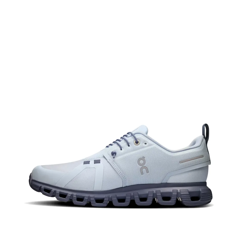 On Women's Cloud 6 Waterproof Sneaker in Heather/Metal