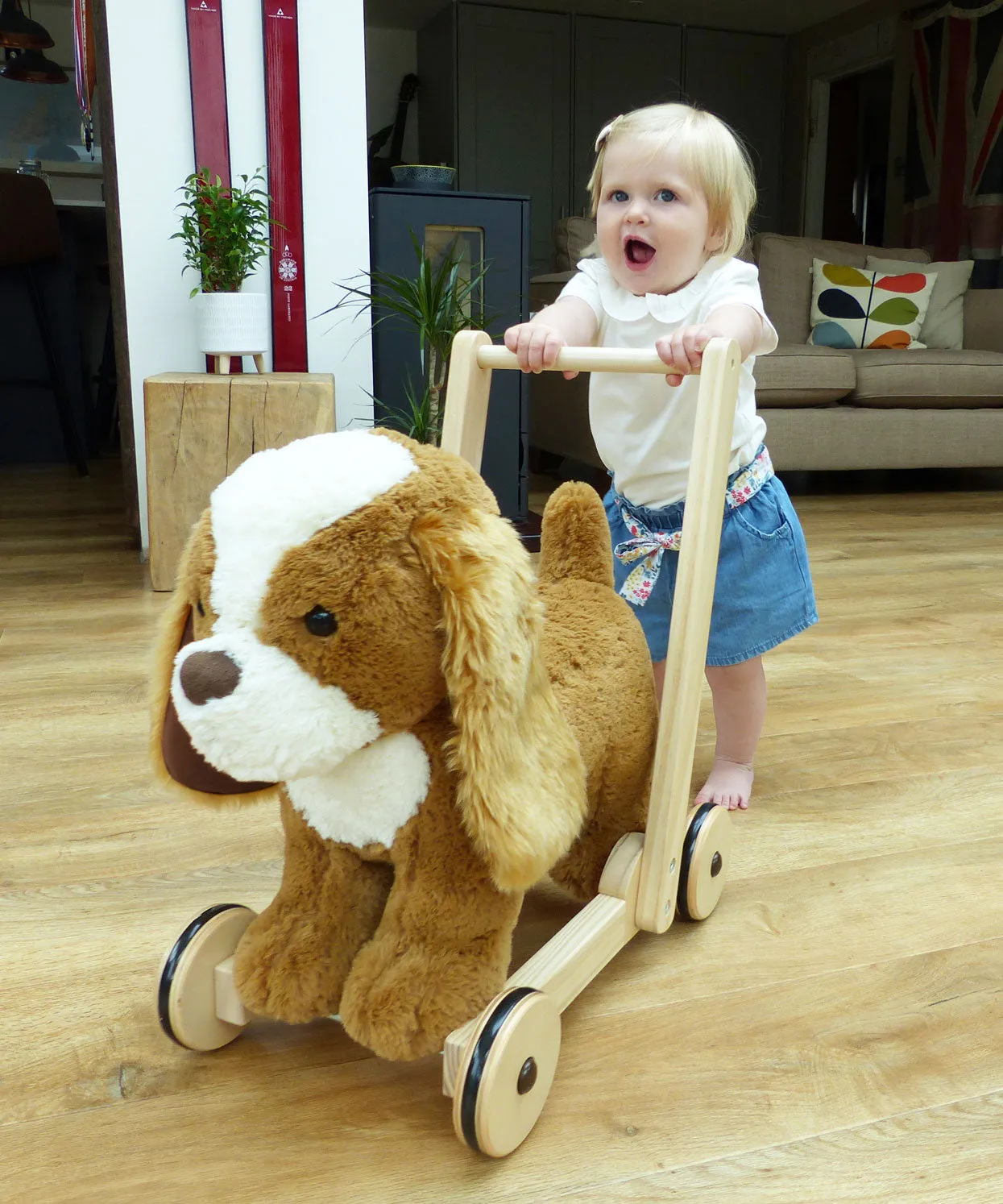 Peanut Pup Baby Walker