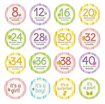 Pearhead HK Sale Pregnancy Milestone Stickers