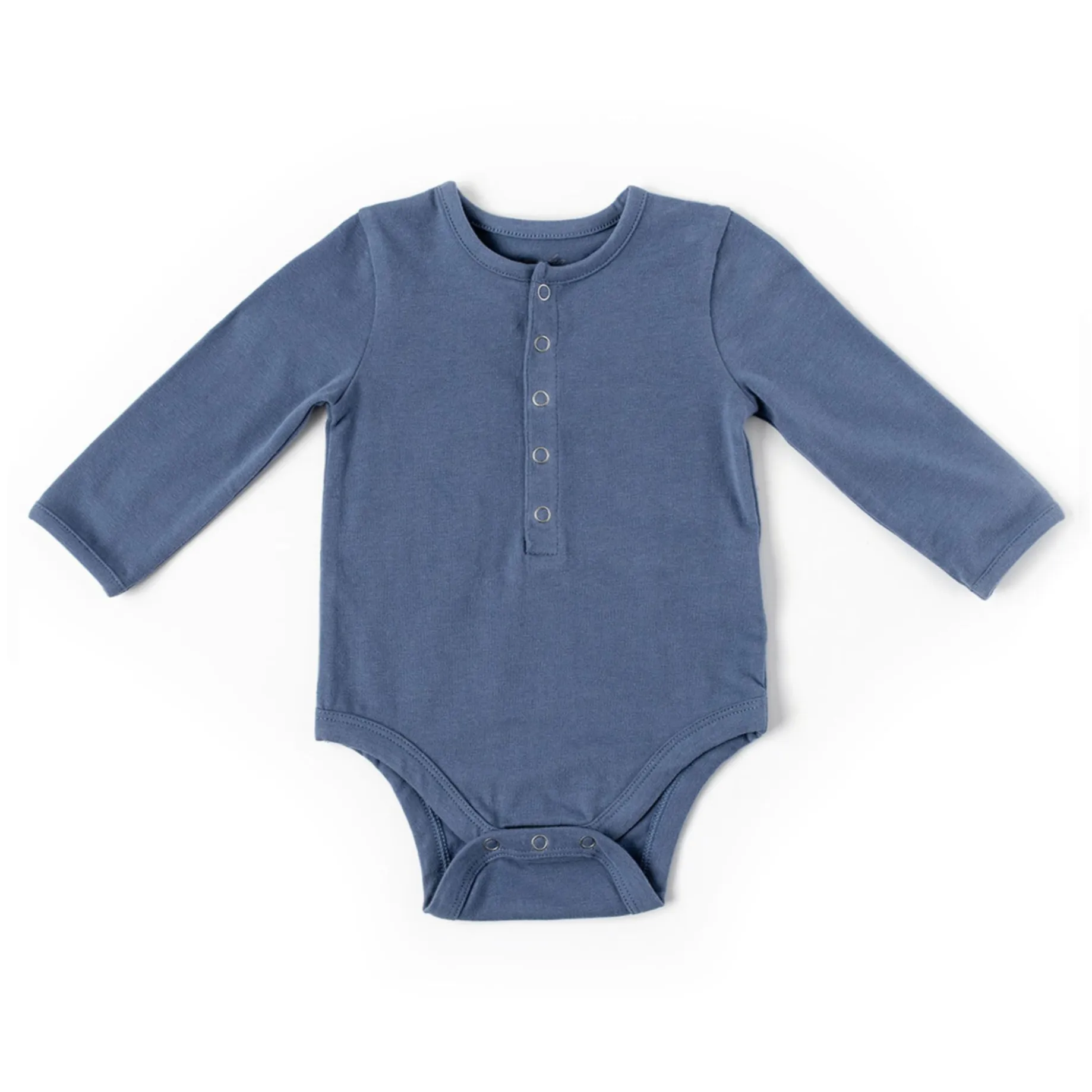 PEHR Organic Cotton Essential One-Piece - Cloud Blue