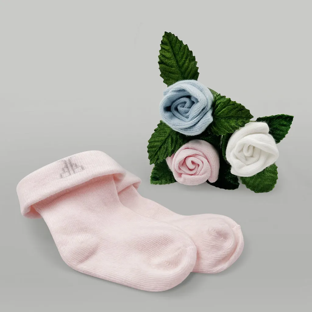 Personalised Baby Girl Gift Set with Little Pink Bunny