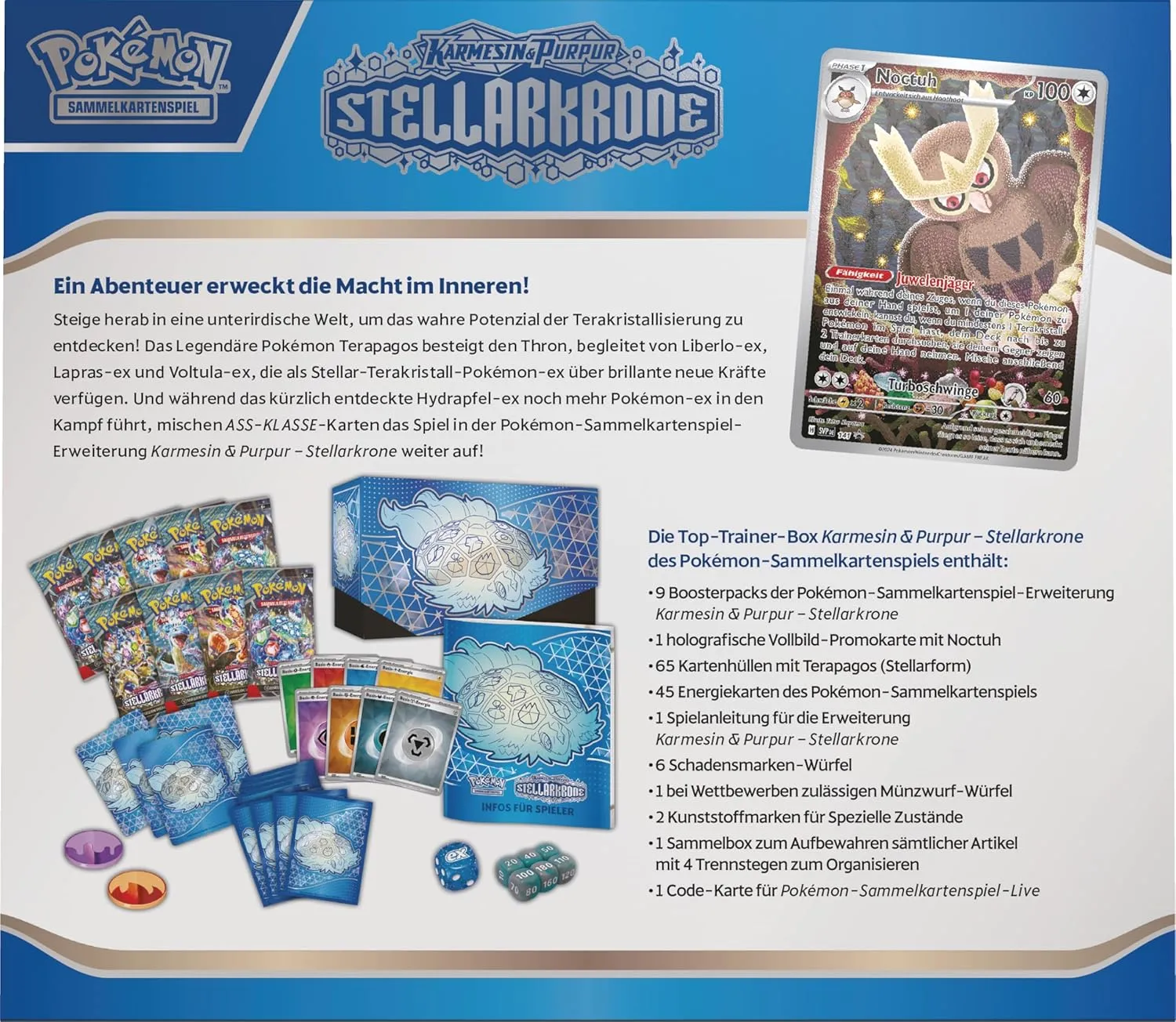 Pokemon Scarlet & Violet Stellar Crown Elite Trainer Box