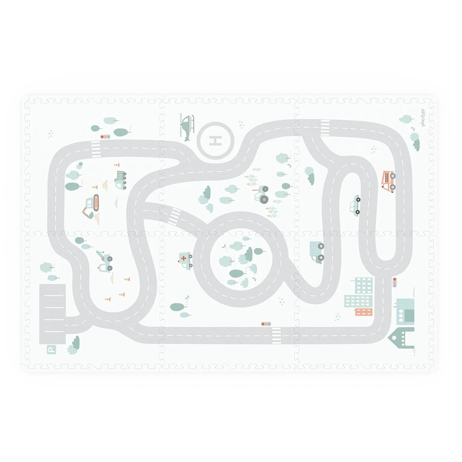 Reversible Playmat & Storage Box EEVAA