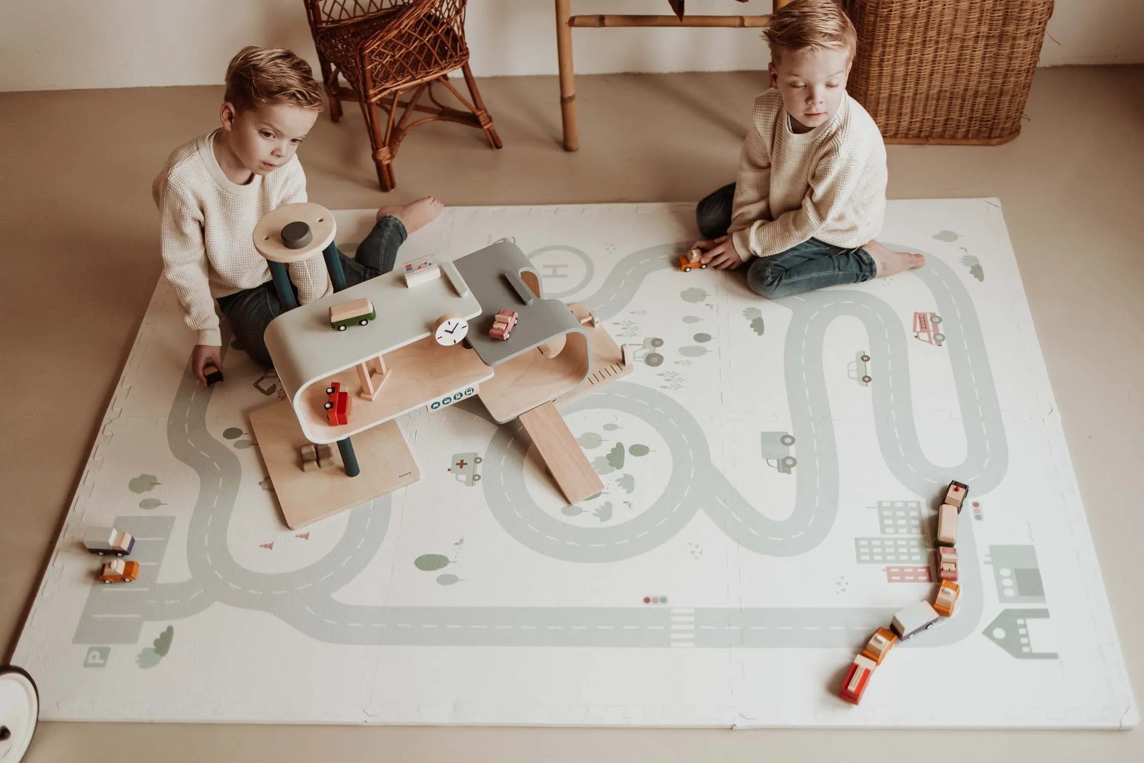 Reversible Playmat & Storage Box EEVAA