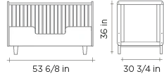 Rhea Toddler Bed Conversion Kit
