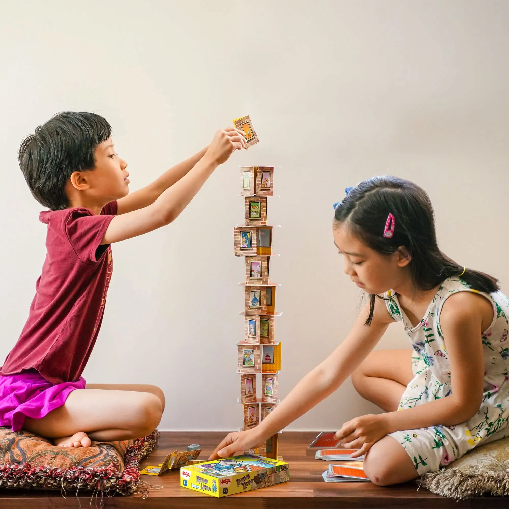 Rhino Hero Stacking Cards Game