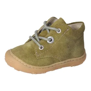 Ricosta: Dots Lace Up Boots - Green / Assenzio