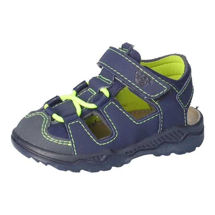 Ricosta: Gery Kid's Sandal - Grey / Ocean