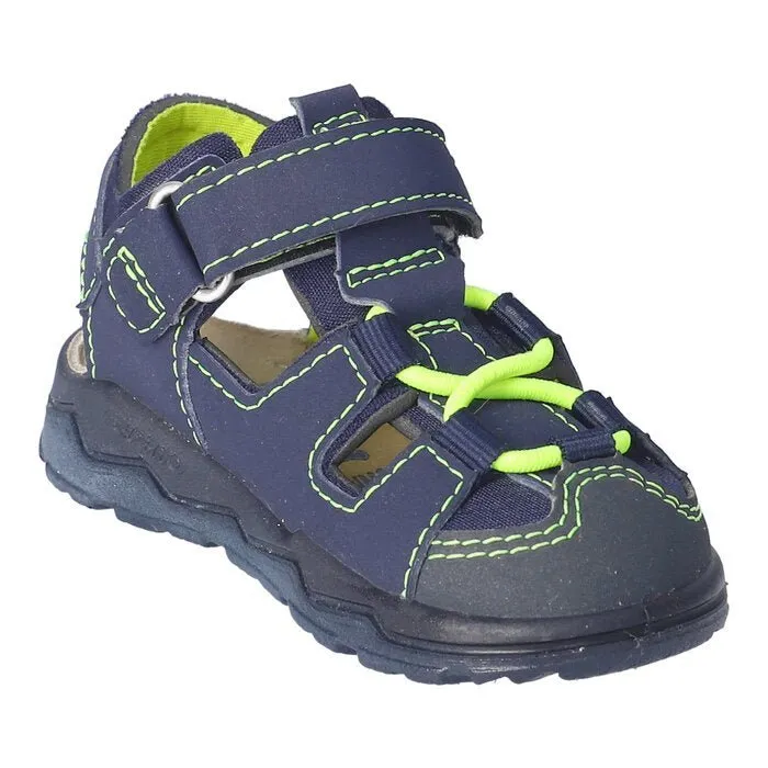 Ricosta: Gery Kid's Sandal - Grey / Ocean