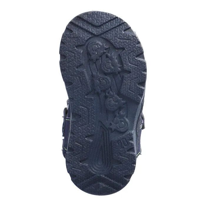 Ricosta: Gery Kid's Sandal - Grey / Ocean