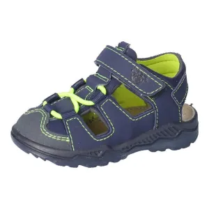 Ricosta: Gery Kid's Sandal - Grey / Ocean