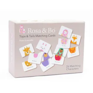 Rosa & Bo Tops & Tails Matching Game
