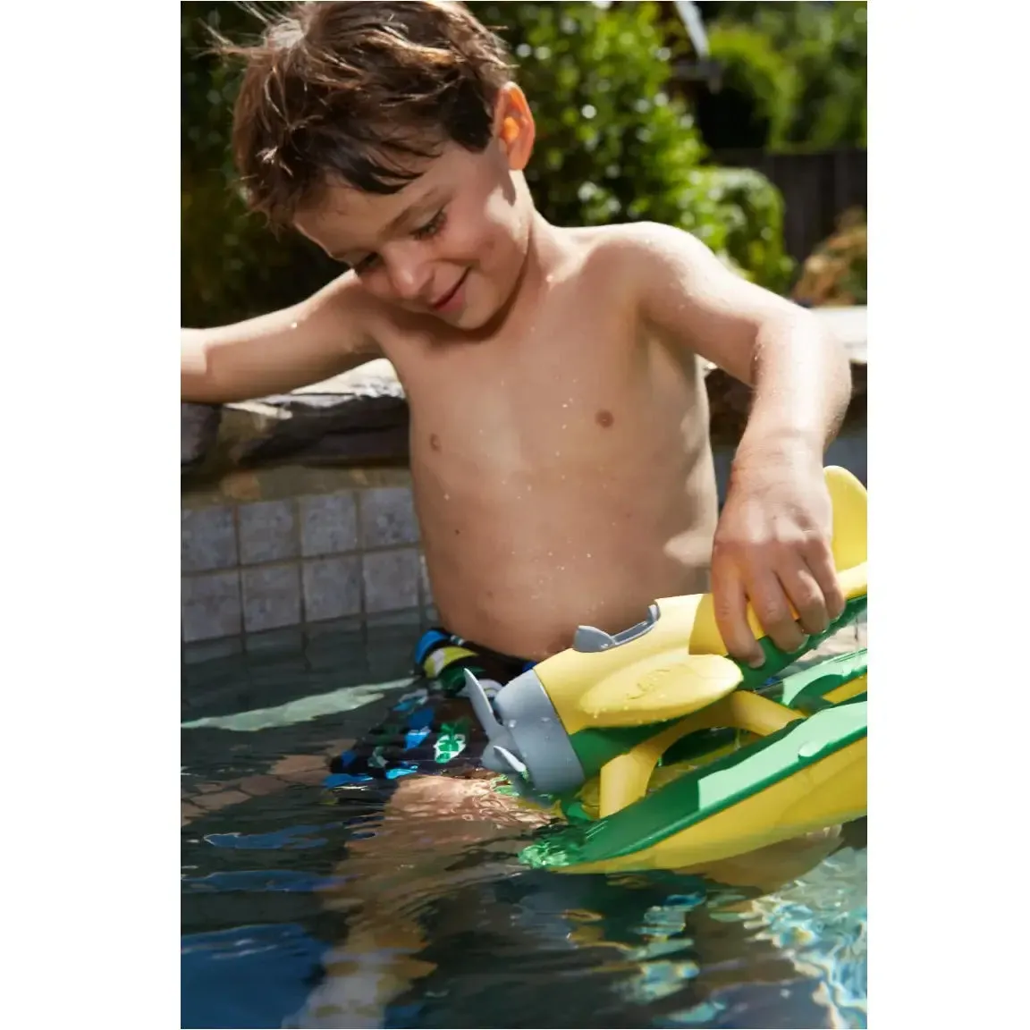 Seaplane Green Toys