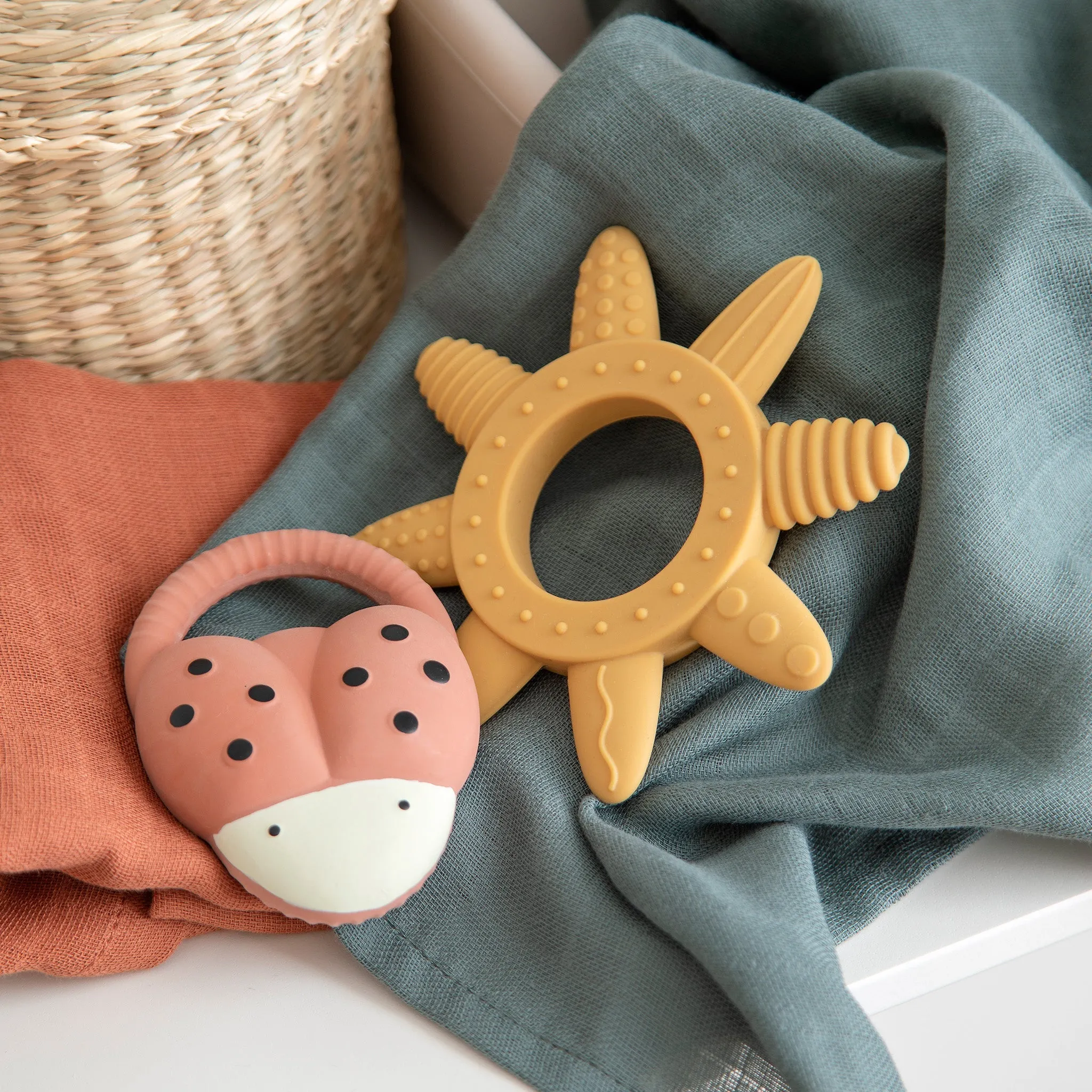 Sebra, Sun, Natural Rubber Teether