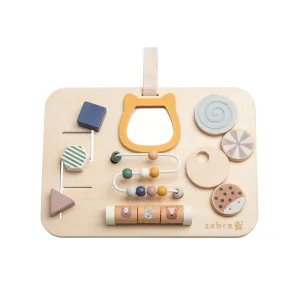 Sebra, Wooden Activity Panel, Woodland