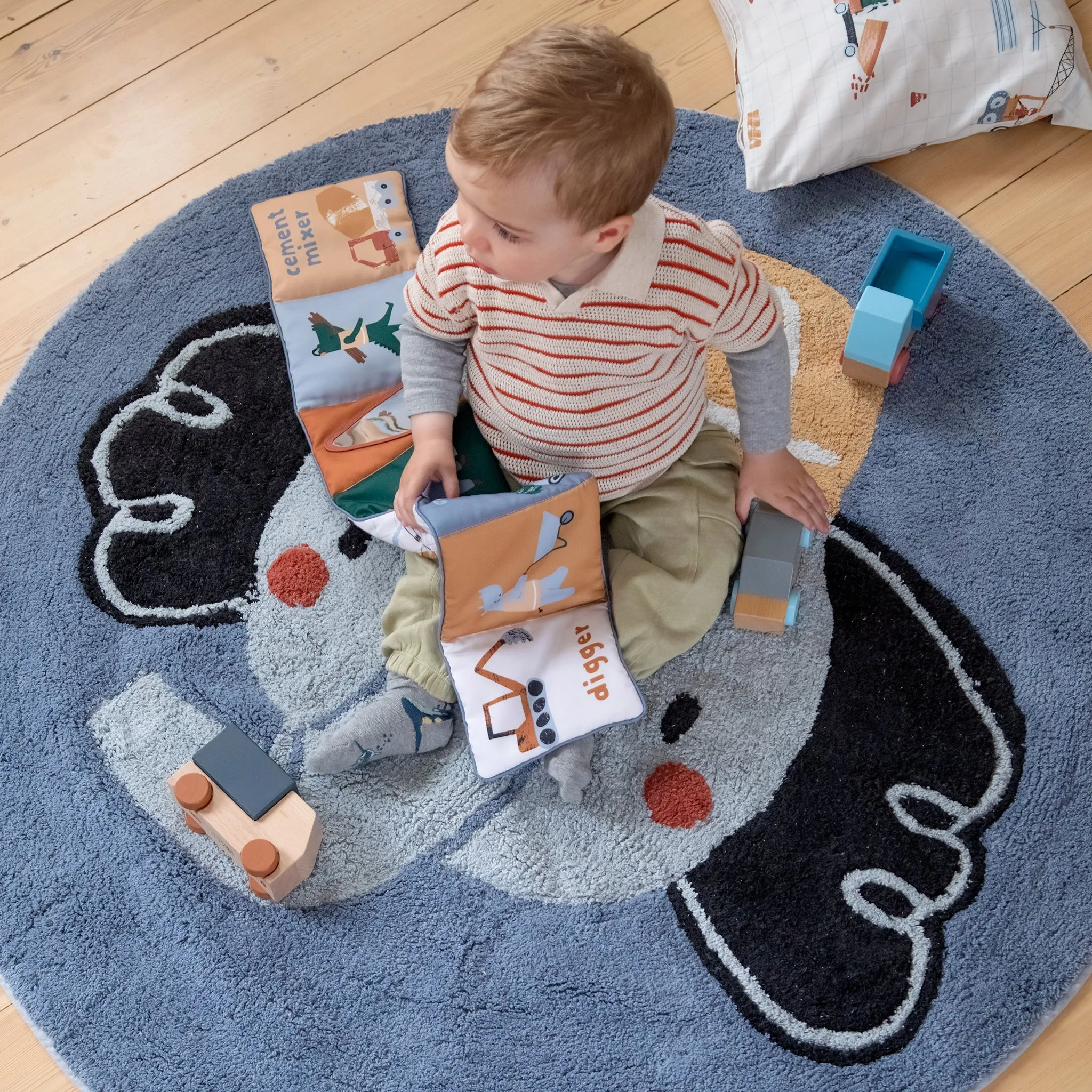 Sebra, Woven Rug, Busy Builders