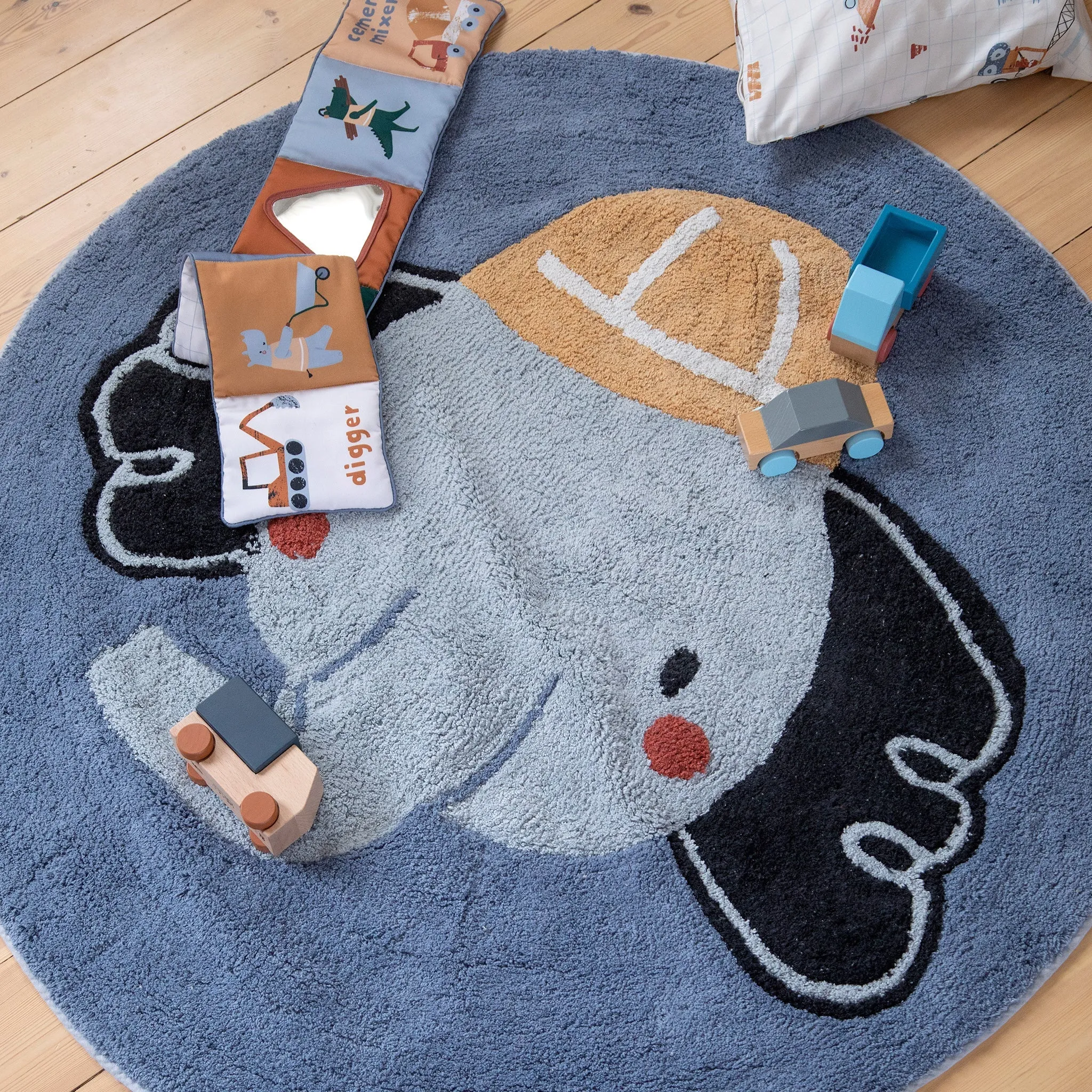 Sebra, Woven Rug, Busy Builders