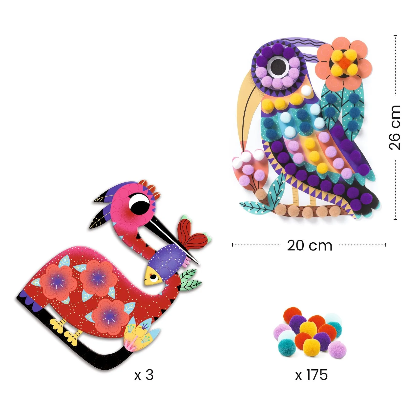 Shapes & Bobbles Craft Set
