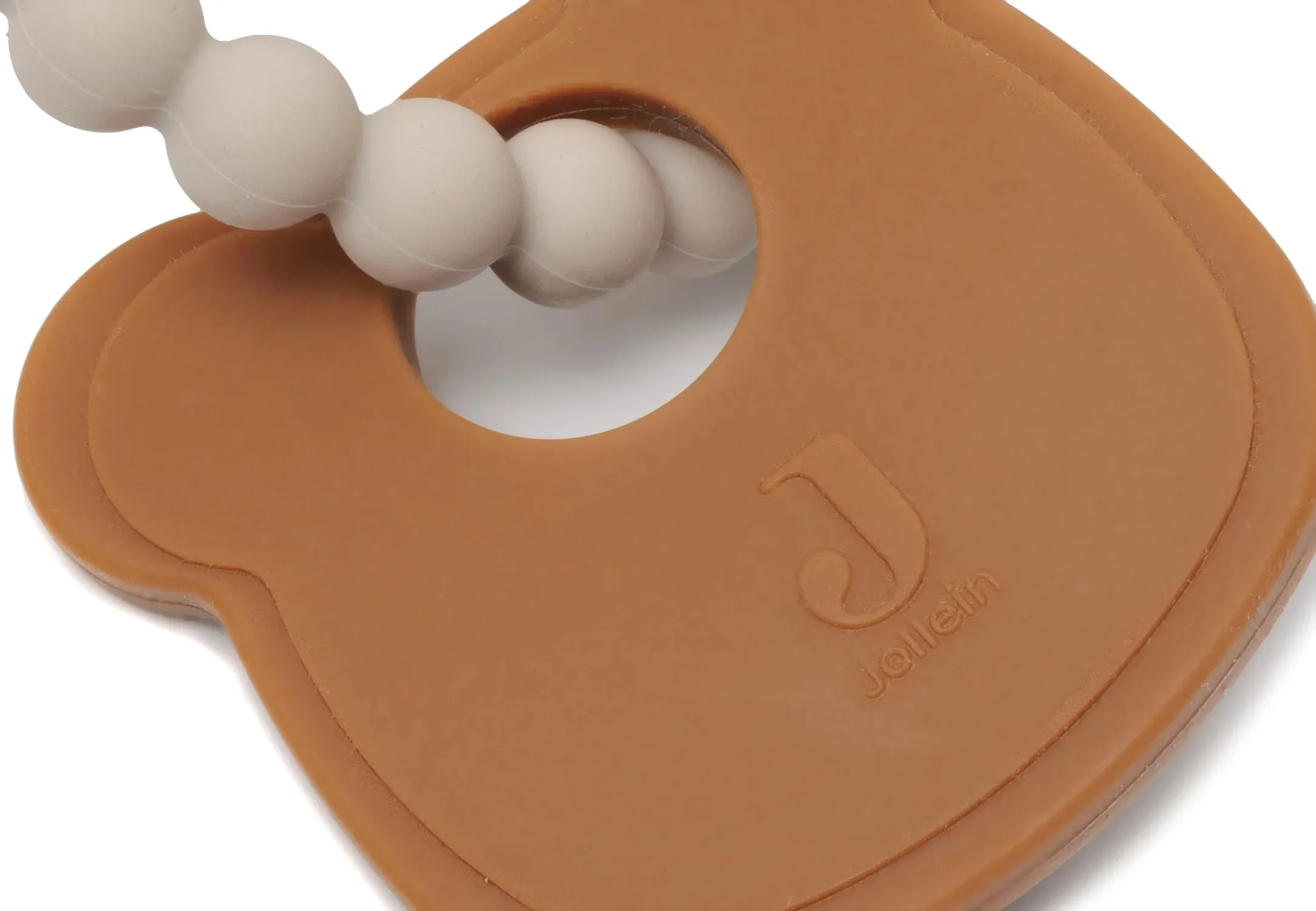 Silicon Teething Ring Keychain Teddy bear