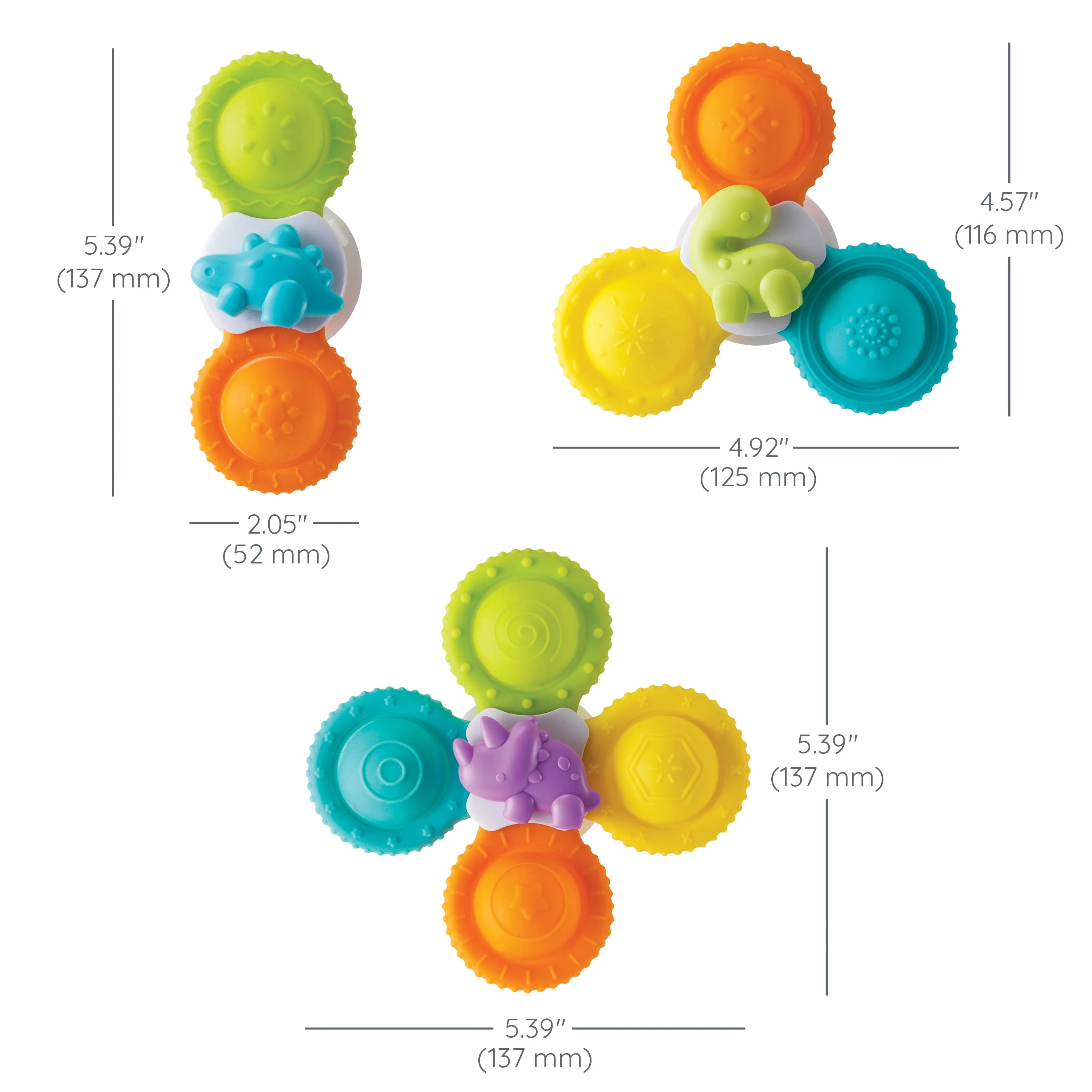 Silicone Bath Pop Spinners