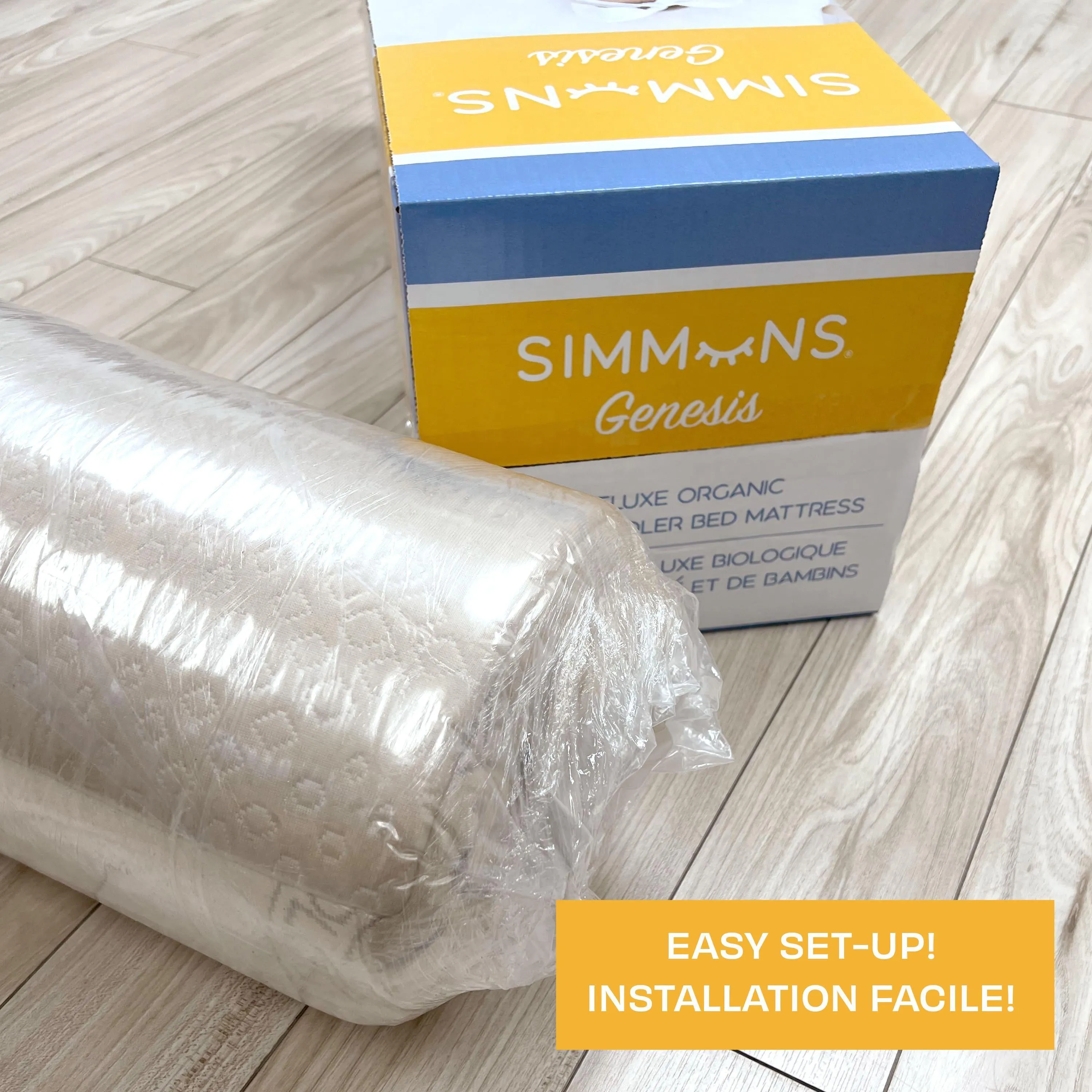 Simmons GENESIS Organic Crib Mattress Babykids Simmons