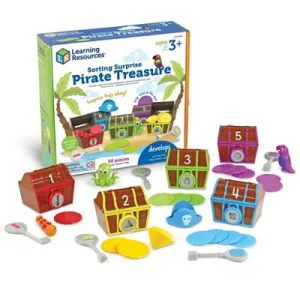 Sorting Surprise Pirate Treasure Game