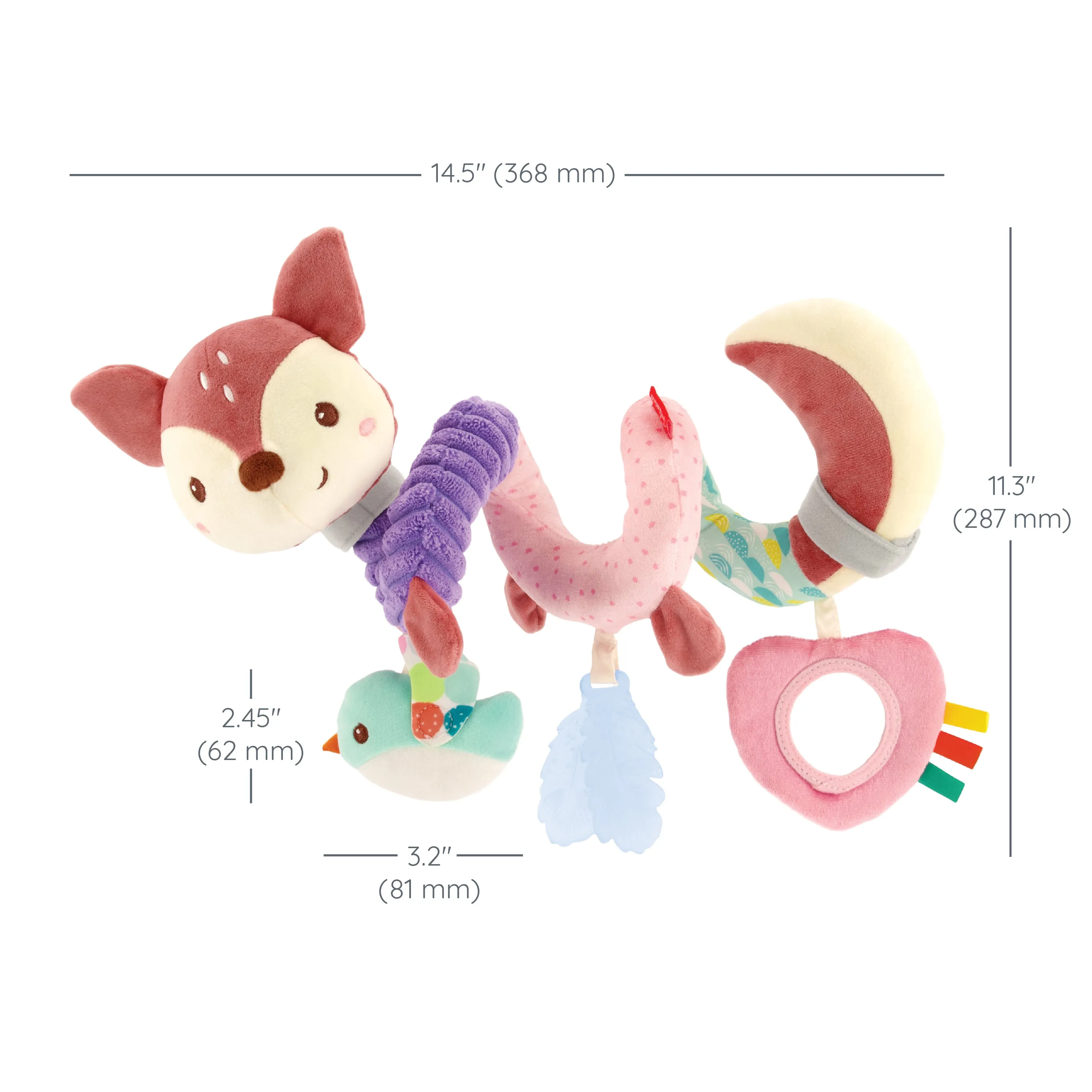 Spiral Activity Toy Deer