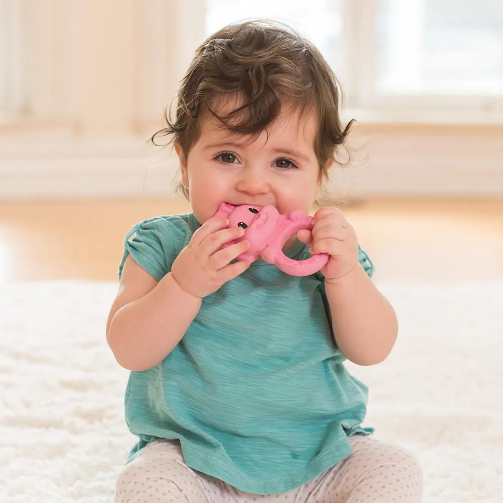 Squeeze & Teethe Textured Pal™ - Bunny