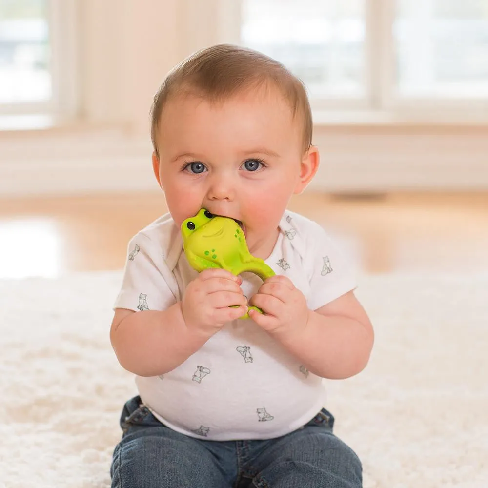 Squeeze & Teethe Textured Pal™ - Frog