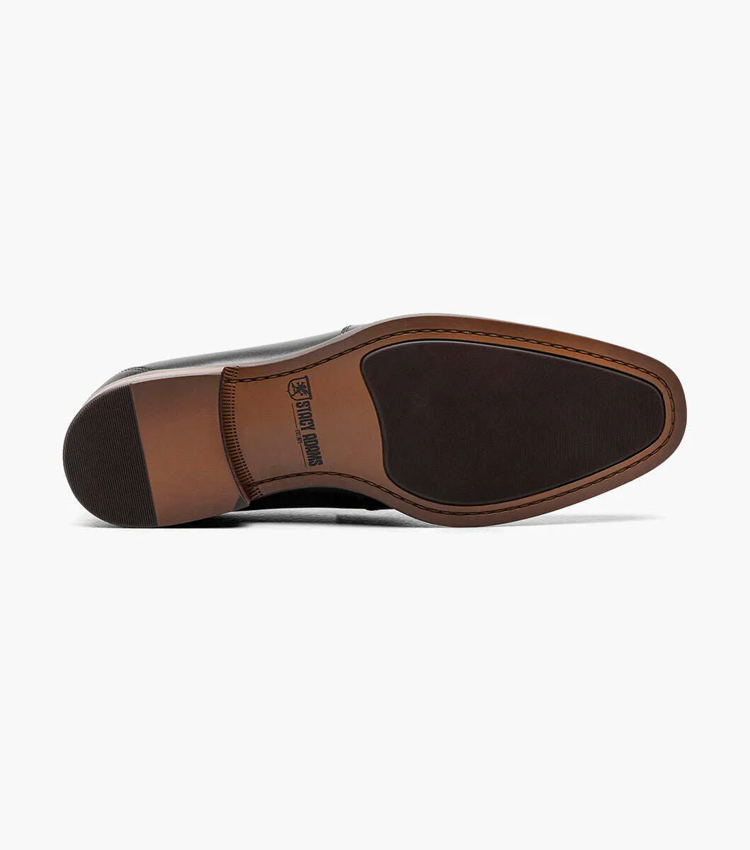 Stacy Adams KAYLOR  Moc Toe Bit Slip On - Black