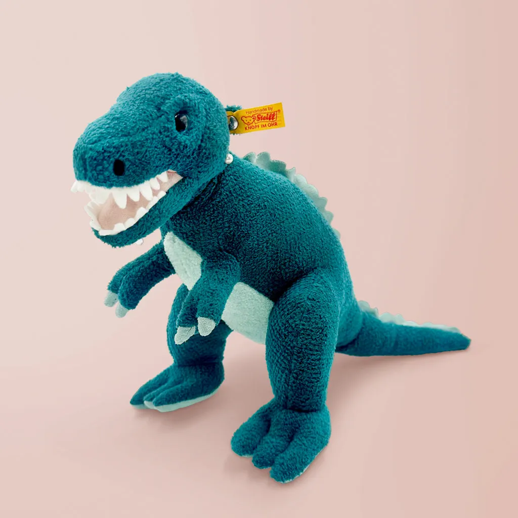 Steiff Soft Cuddly Friends Thaisen T Rex Dinosaur Soft Toy