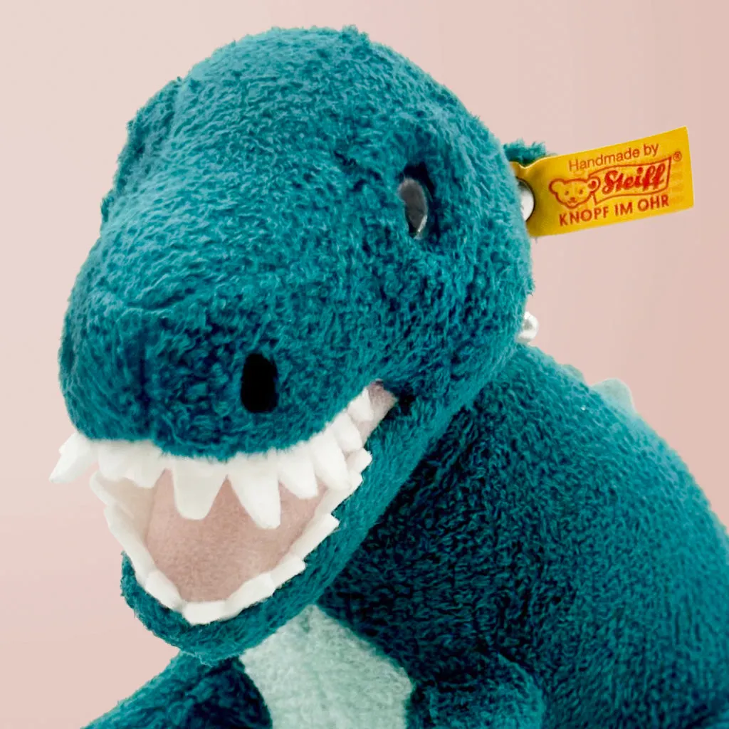Steiff Soft Cuddly Friends Thaisen T Rex Dinosaur Soft Toy