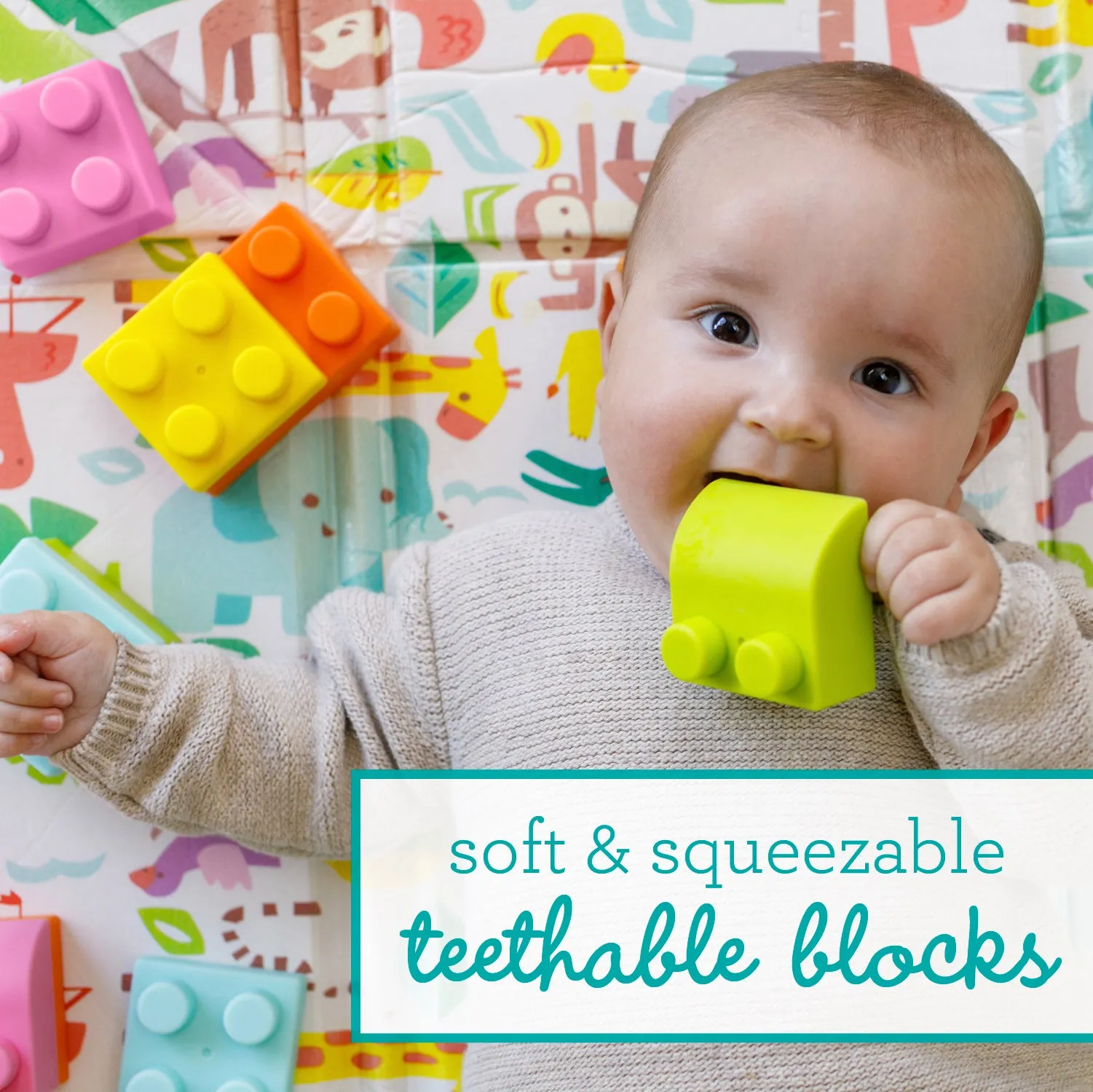Super Soft 1st Building Blocks Activity Station