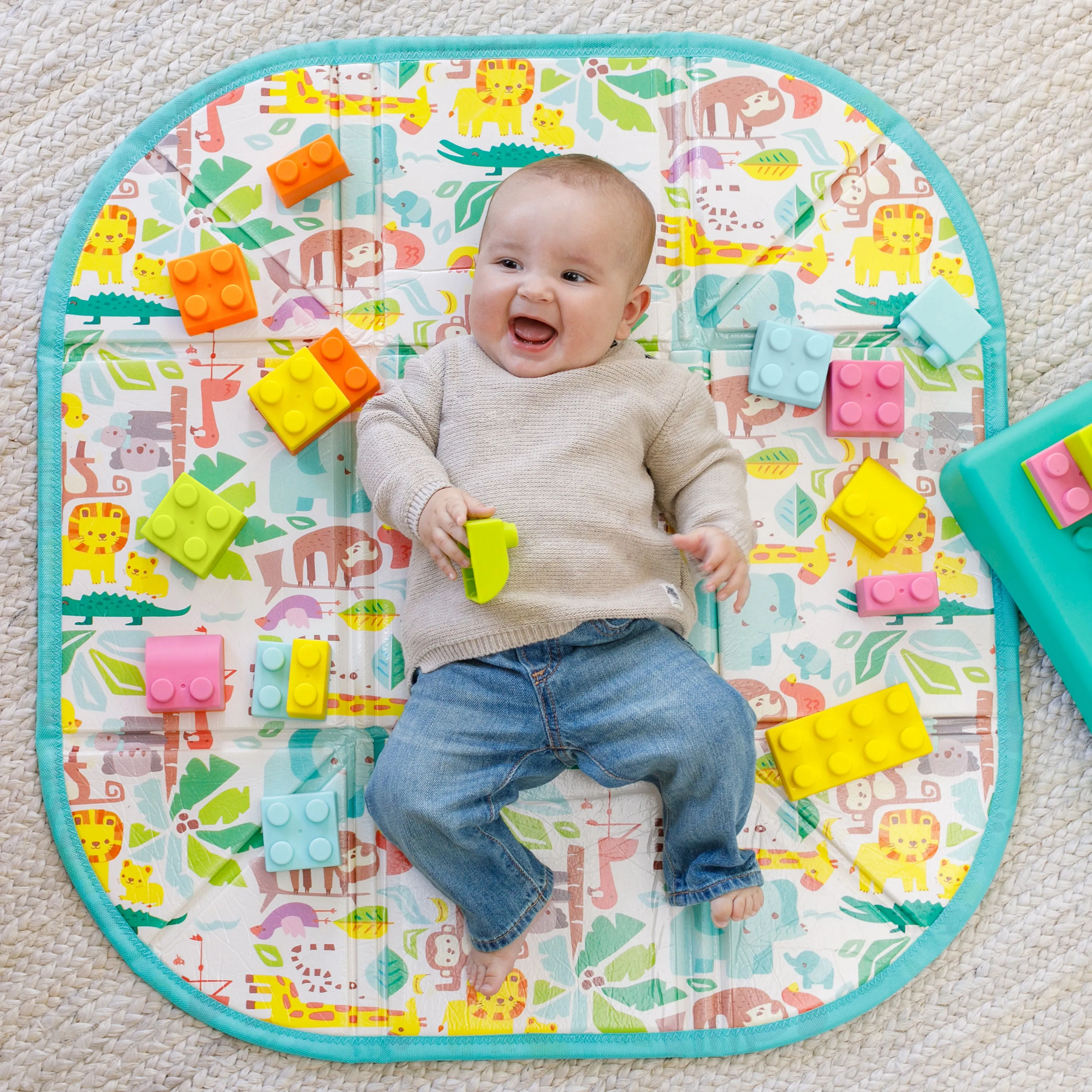 Super Soft 1st Building Blocks Activity Station