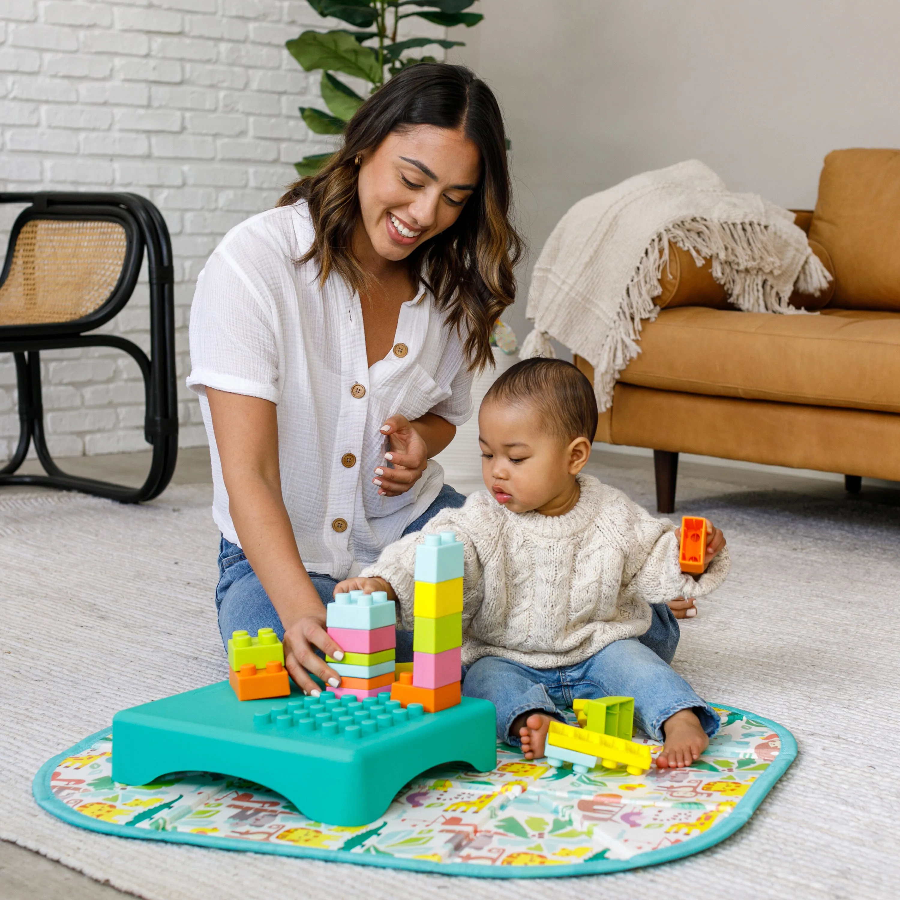 Super Soft 1st Building Blocks Activity Station