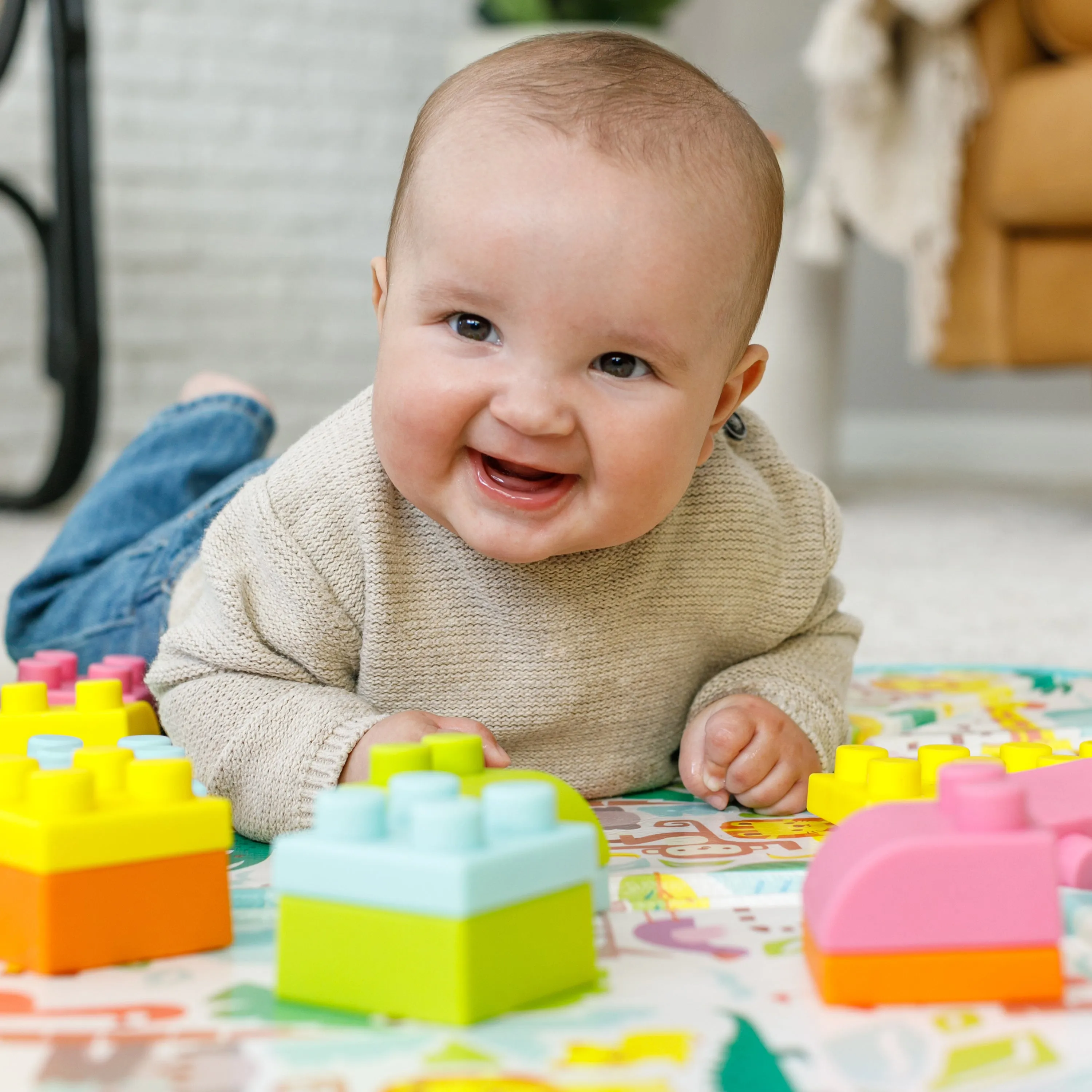 Super Soft 1st Building Blocks Activity Station