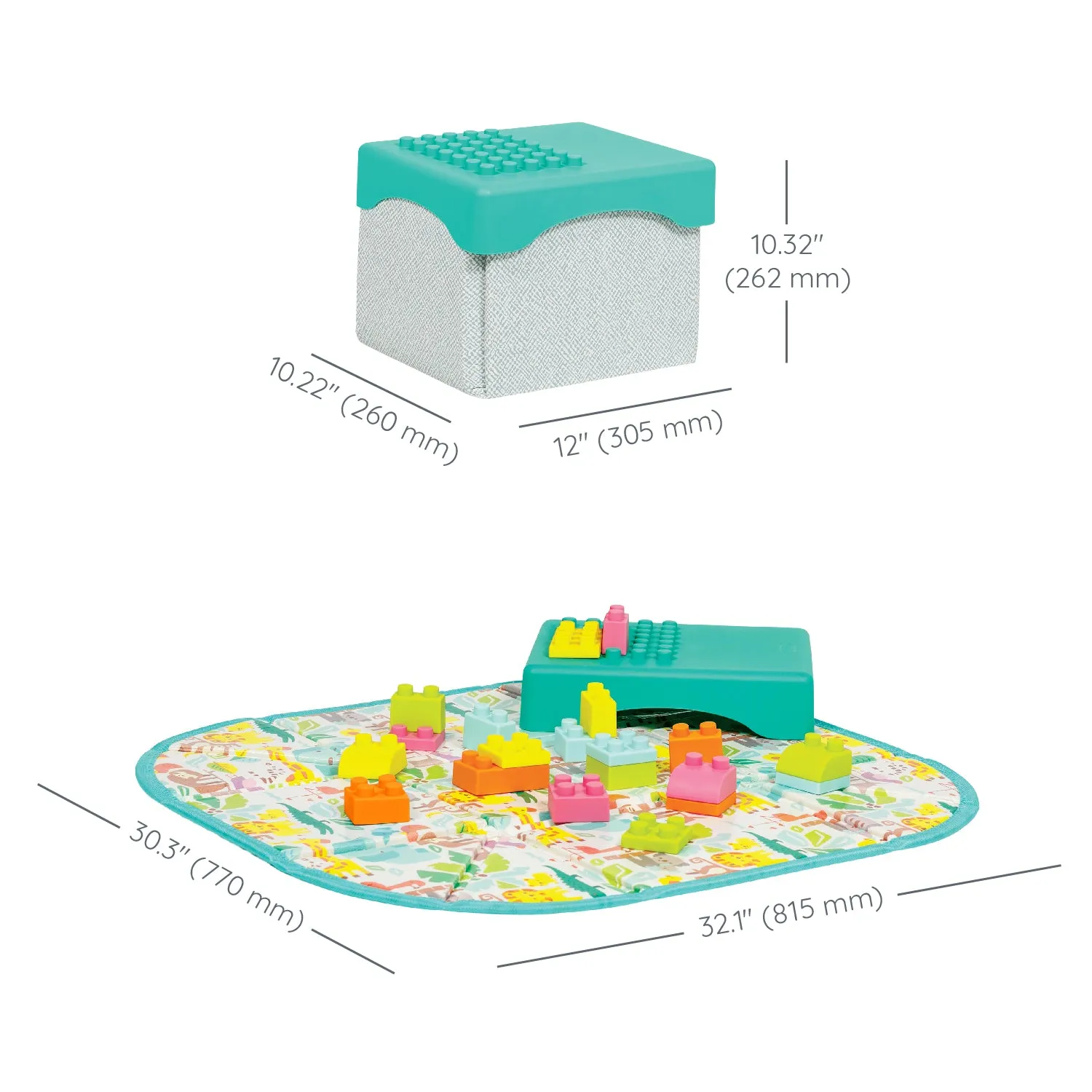 Super Soft 1st Building Blocks Activity Station