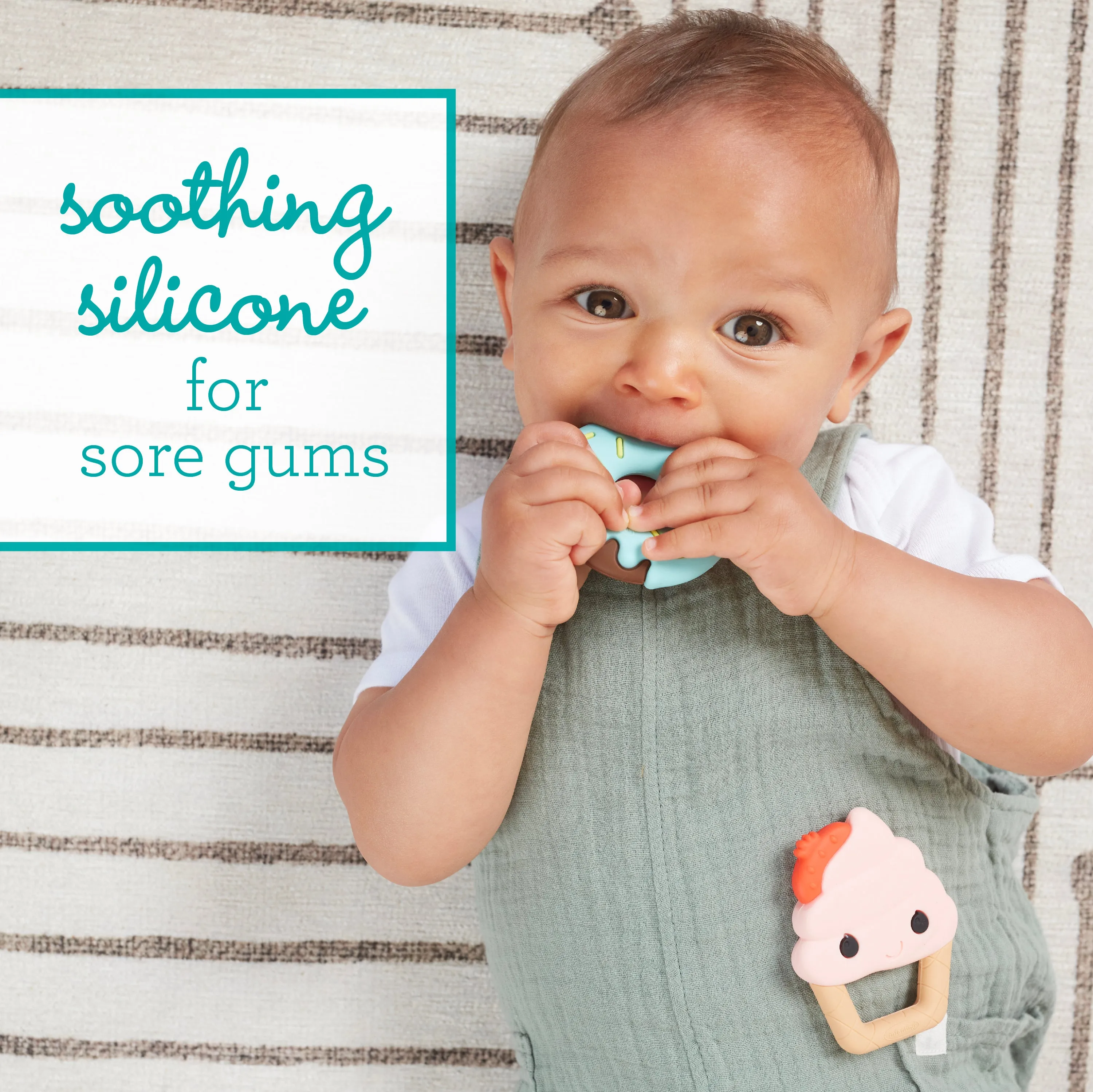 Sweet Tooth Silicone Teethers
