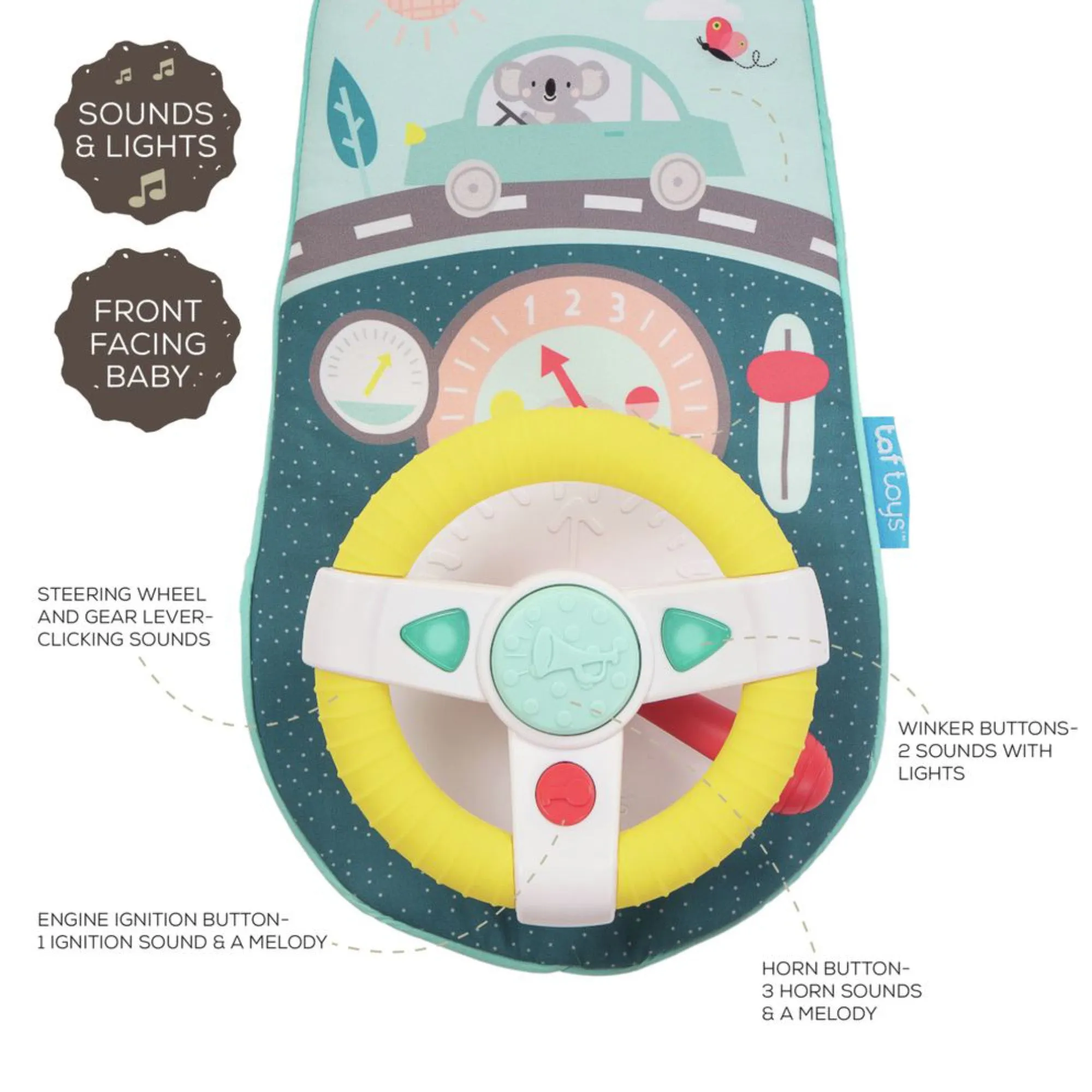 Taf Toys Koala Car Wheel Toy