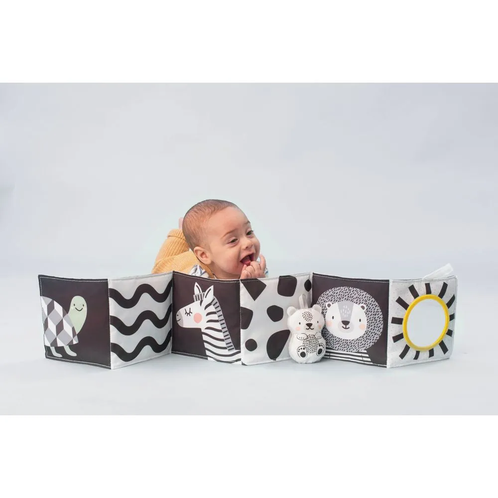 Taf Toys Savannah Black and White Baby Pram Book