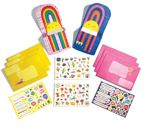 Tiny Tadas! Hello Rainbows Note Card & Sticker Set